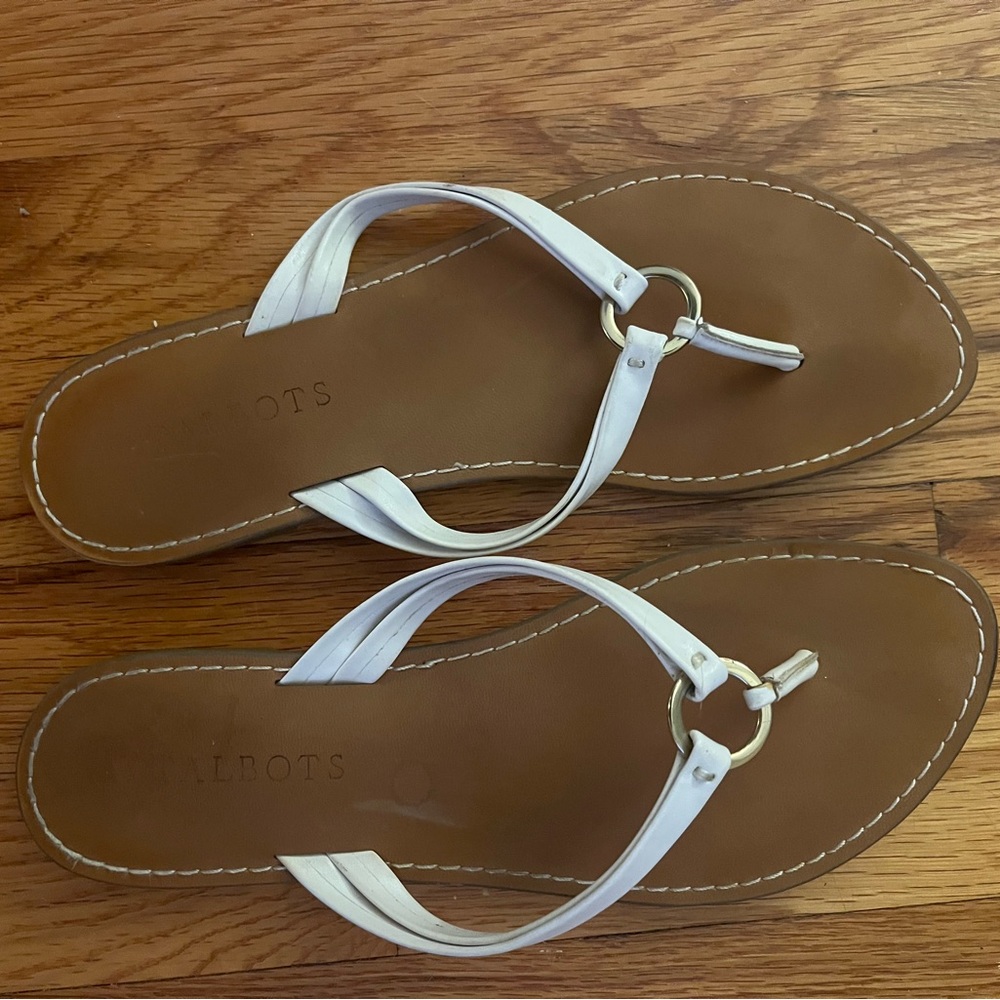 Talbots White sandals